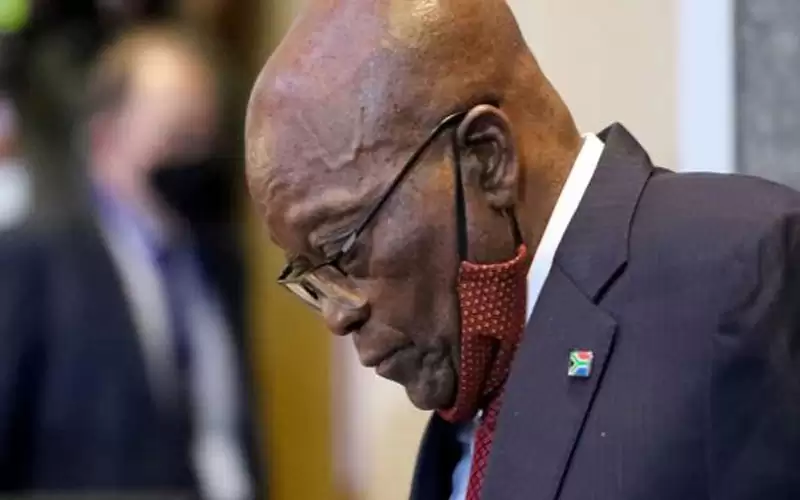 الحكم على رئيس جنوب إفريقيا السابق