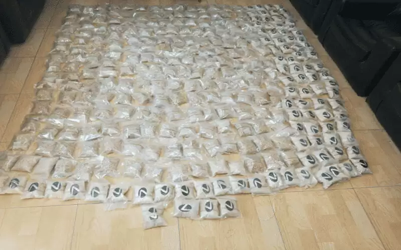 الامن يضبط 300 الف حبة مخدرة