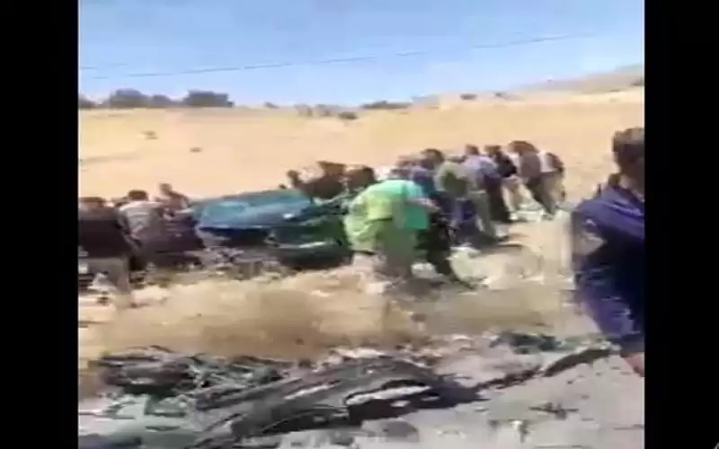 حادث سير على طريق إربد الزرقاء