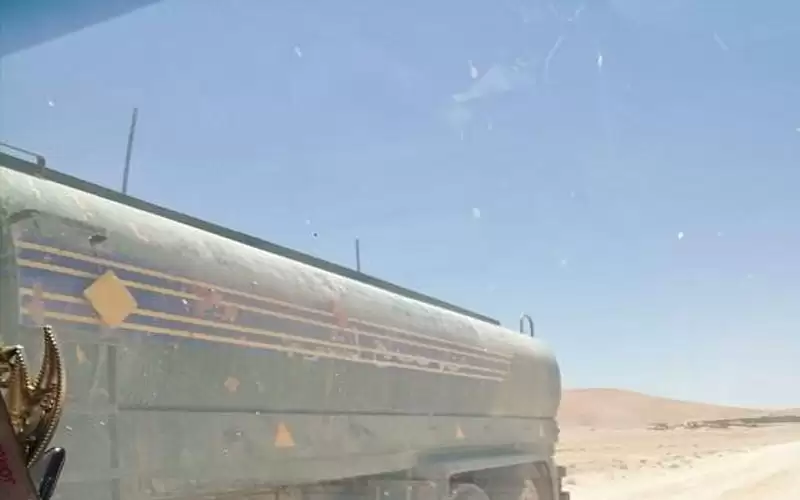 ضبط صهاريج تعتدي على خط ناقل