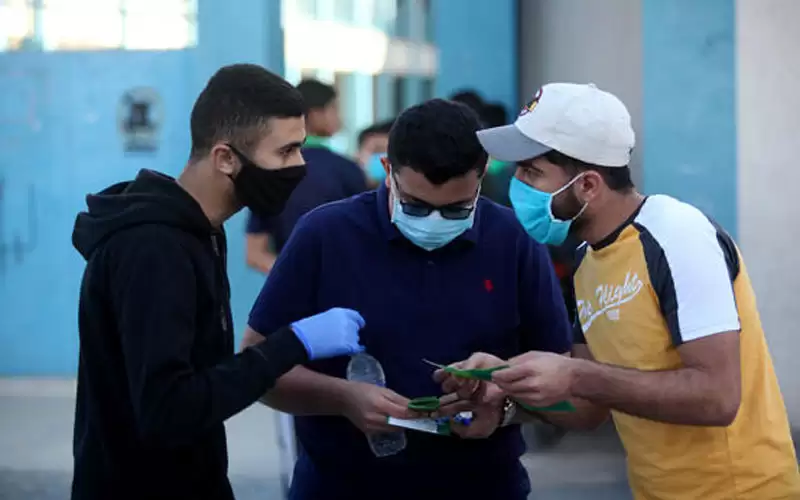 ارتياح بين التوجيهي بعد امتحان تاريخ