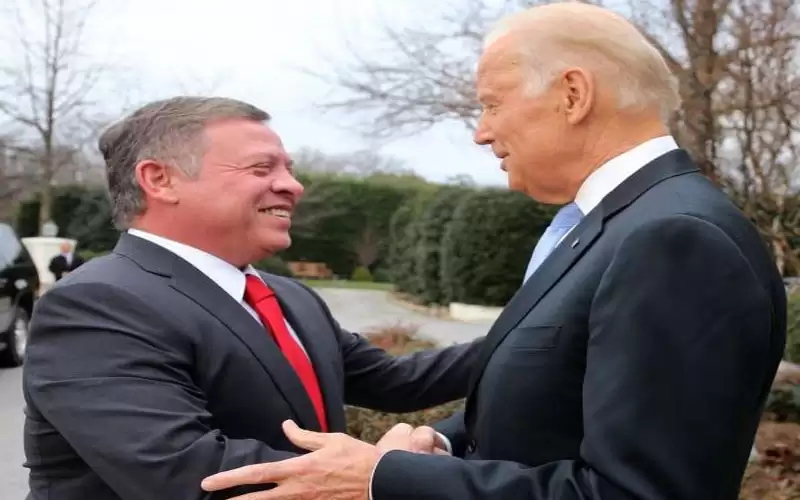 الملك يلتقي بايدن في 19 الشهر