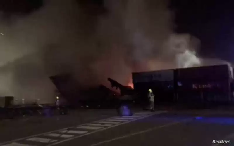 التقرير الأولي لسبب الانفجار على السفينة