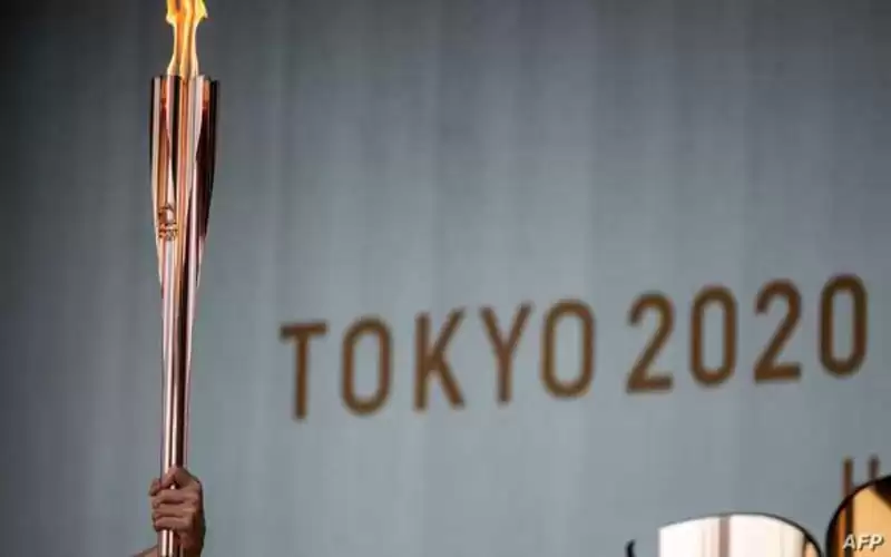 وصول الشعلة الأولمبية إلى طوكيو دون