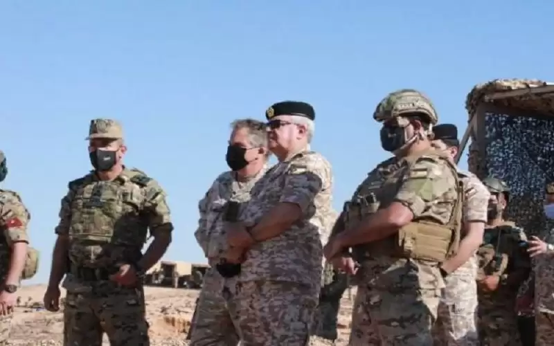 الحنيطي يتابع تمرينا تعبويا لإحدى وحدات