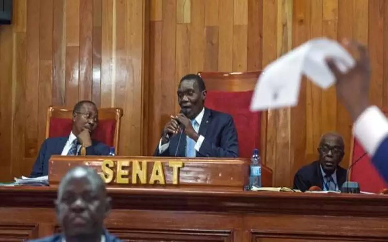 إعلان رئيس مجلس الشيوخ في هايتي