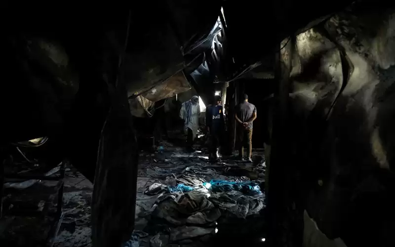 108 وفيات حصيلة ضحايا حريق مركز