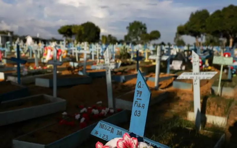 1424 وفاة جديدة بكورونا في البرازيل