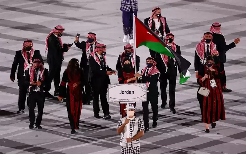 البعثة الأردنية تشارك في حفل افتتاح