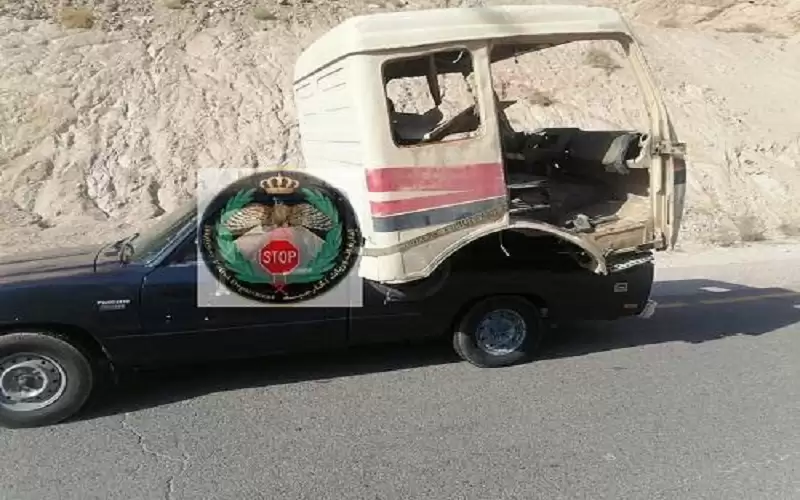 ضبط حمولة مخالفة على طريق العقبة