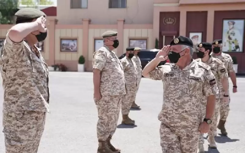 الملك وولي العهد في القيادة العامة