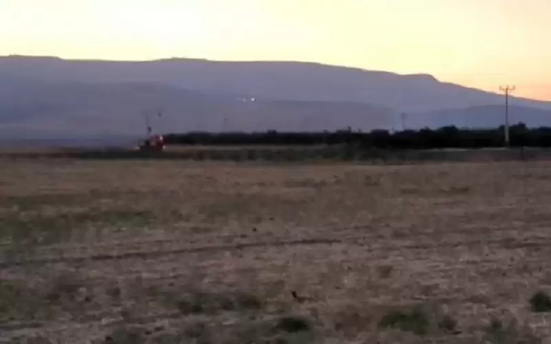 حريق يمتد من الأراضي المحتلة إلى