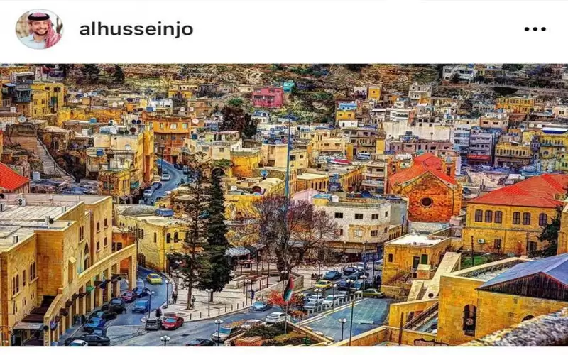 ولي العهد: فخور بإدراج مدينة السلط