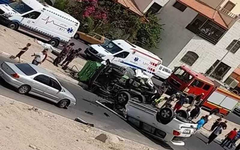 حادث سير في العقبة