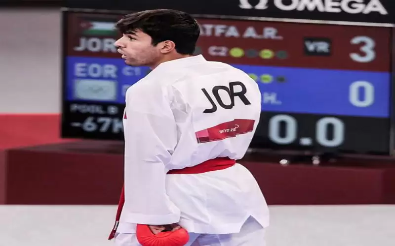 المصاطفة يحرز برونزية الكراتيه في أولمبياد