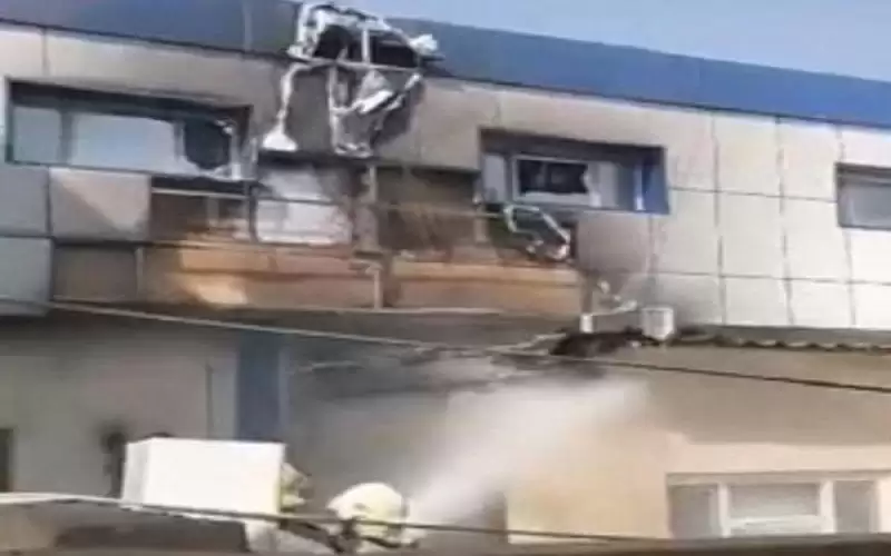 حريق جديد في مستشفى عراقي ..