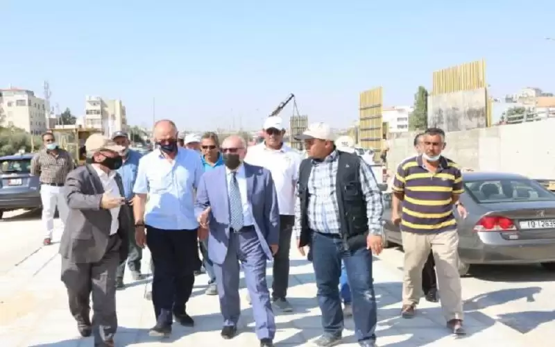 %98 نسبة الانجاز في تقاطع مرج
