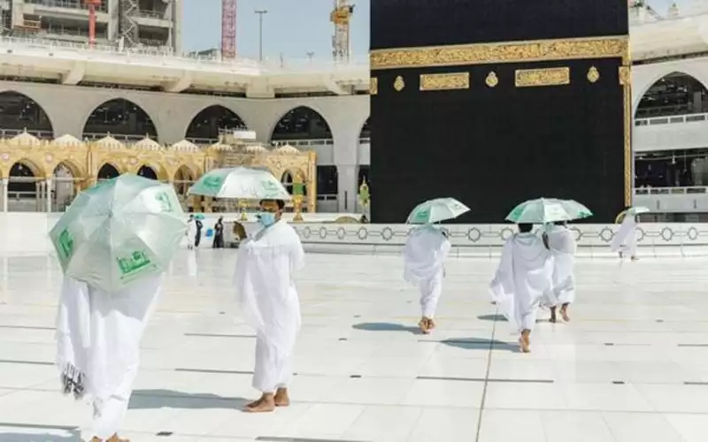 المسجد الحرام يشهد توافد المعتمرين من