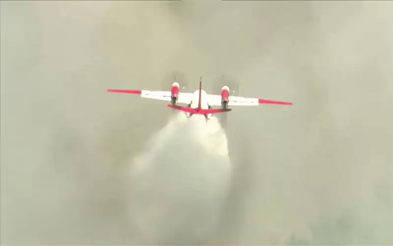 تحطم طائرة إطفاء في تركيا على