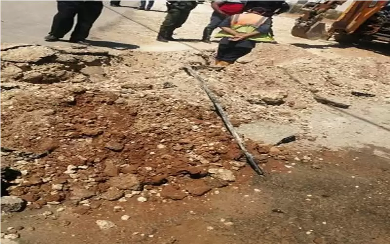 ضبط 4 اعتداءات على خط مياه