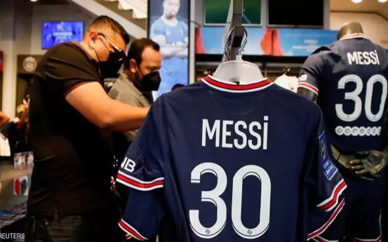 800 ألف قميص لميسي في أسبوع
