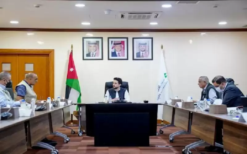 ولي العهد يؤكد من سلطة العقبة