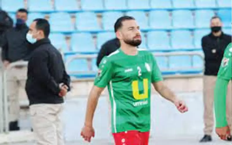 شلباية يغيب شهرا بسبب الاصابة