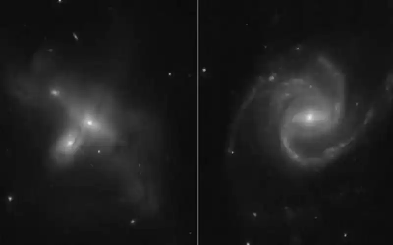 هابل يلتقط صورة لمجرة حلزونية على