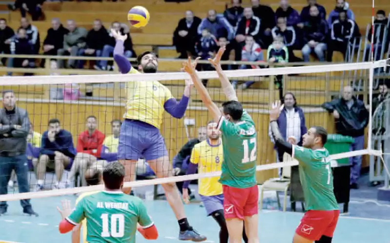 فوزان للوحدات والعودة بدوري الطائرة