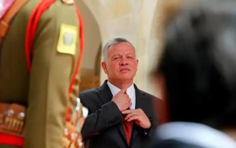 الملك في دارة العين محمد الملكاوي