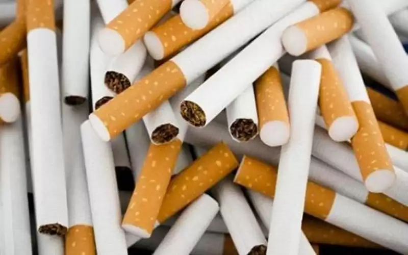 خط إنتاج الدخان المضبوط دخل الأردن