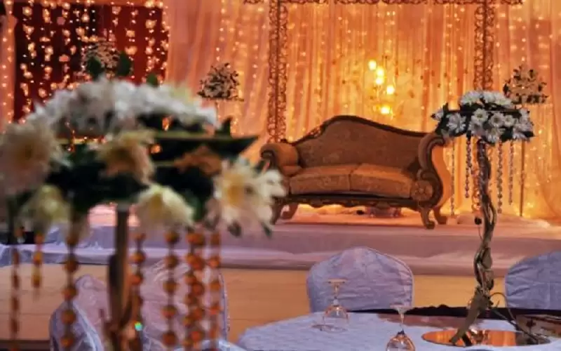 %2 نسبة اشغال صالات الأفراح مقارنة