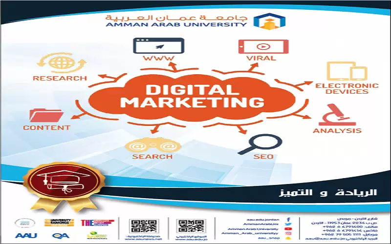 الاعتماد الخاص الأولي لتخصص التسويق الرقمي