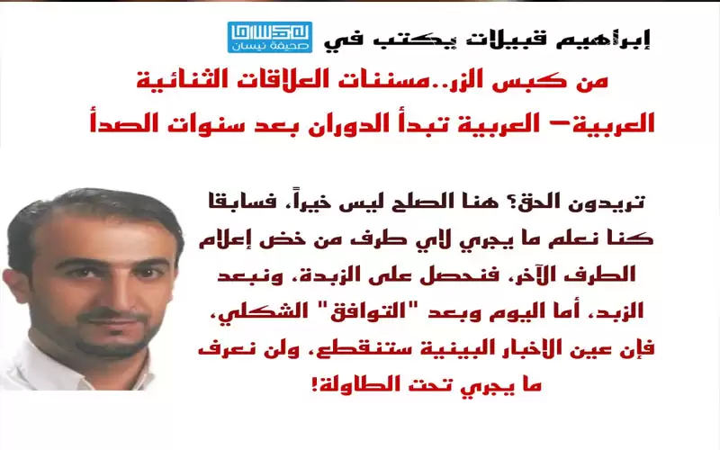 من كبس الزر.. مسننات العلاقات الثنائية