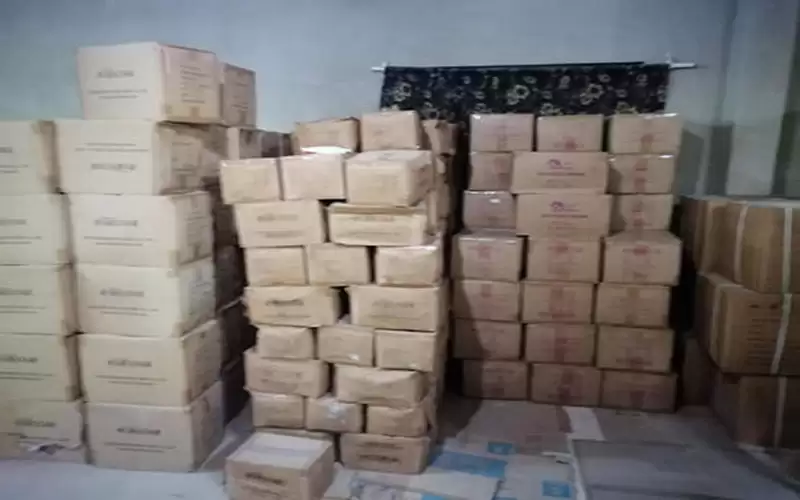 ضبط مستلزمات طبية منتهية الصلاحية في