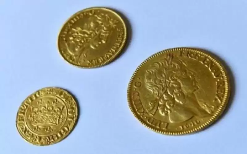 العثور على كنز ذهبي نادر بفرنسا