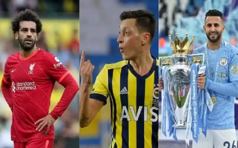 أوزيل يختار الأفضل بين صلاح ومحرز