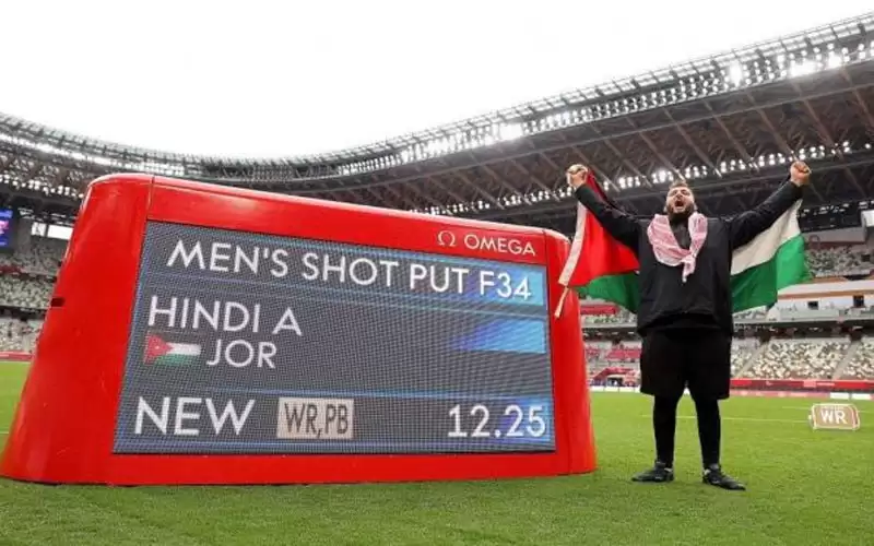 أحمد هندي يتوج بذهبية رمي الجلة