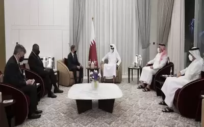 أمير قطر يبحث التطورات في أفغانستان