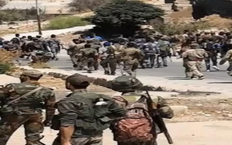 وحدات الجيش السوري تدخل منطقة درعا