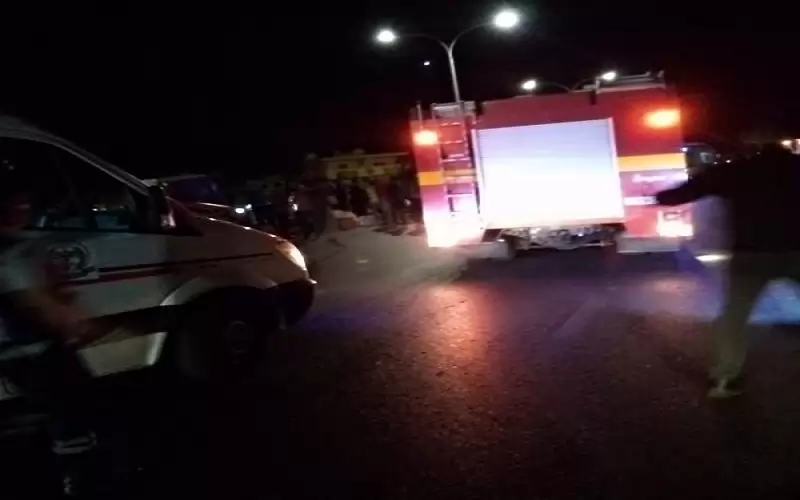 اصابتان بتدهور مركبة واصطدامها باخرى في