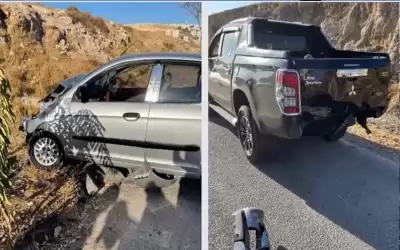 الأمن يتعامل مع تصادم 3 مركبات
