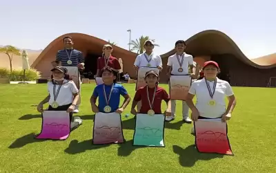 سلمان يظفر بلقب بطولة ناشئي الجولف