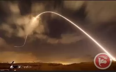القبة الحديدية تعترض صاروخا اطلق من