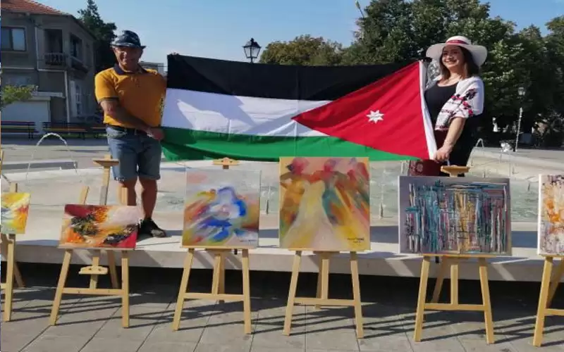 حدادين والتميمي يشاركان بالسمبوزيوم الدولي للفن