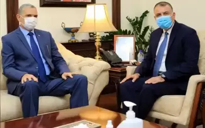 الفراية ونظيره العراقي يبحثان تطوير التبادل
