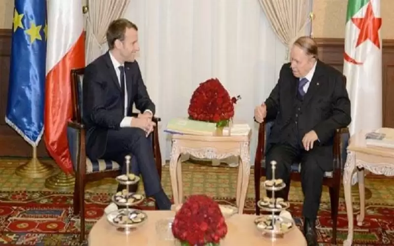 ماكرون ينعى بوتفليقة: وجه كبير للجزائر