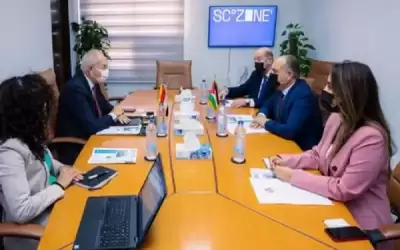 العضايلة يبحث مع رئيس المنطقة الاقتصادية