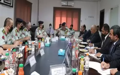 الحنيطي يزور المؤسسة الاقتصادية للمتقاعدين العسكريين