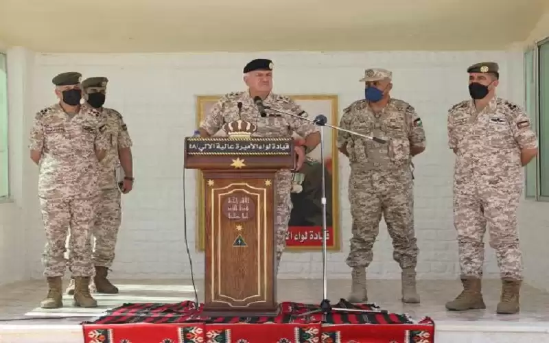 الحنيطي يزور لواء الأميرة عالية الآلي48